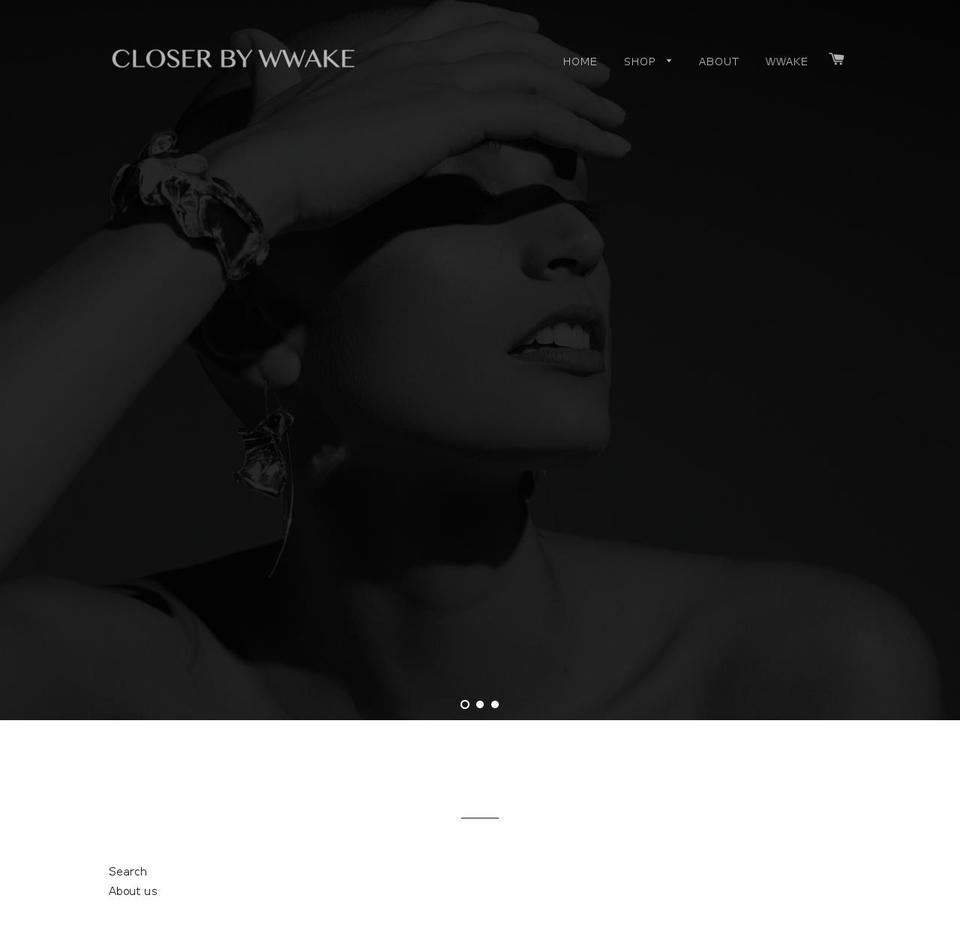 closerbywwake.com shopify website screenshot
