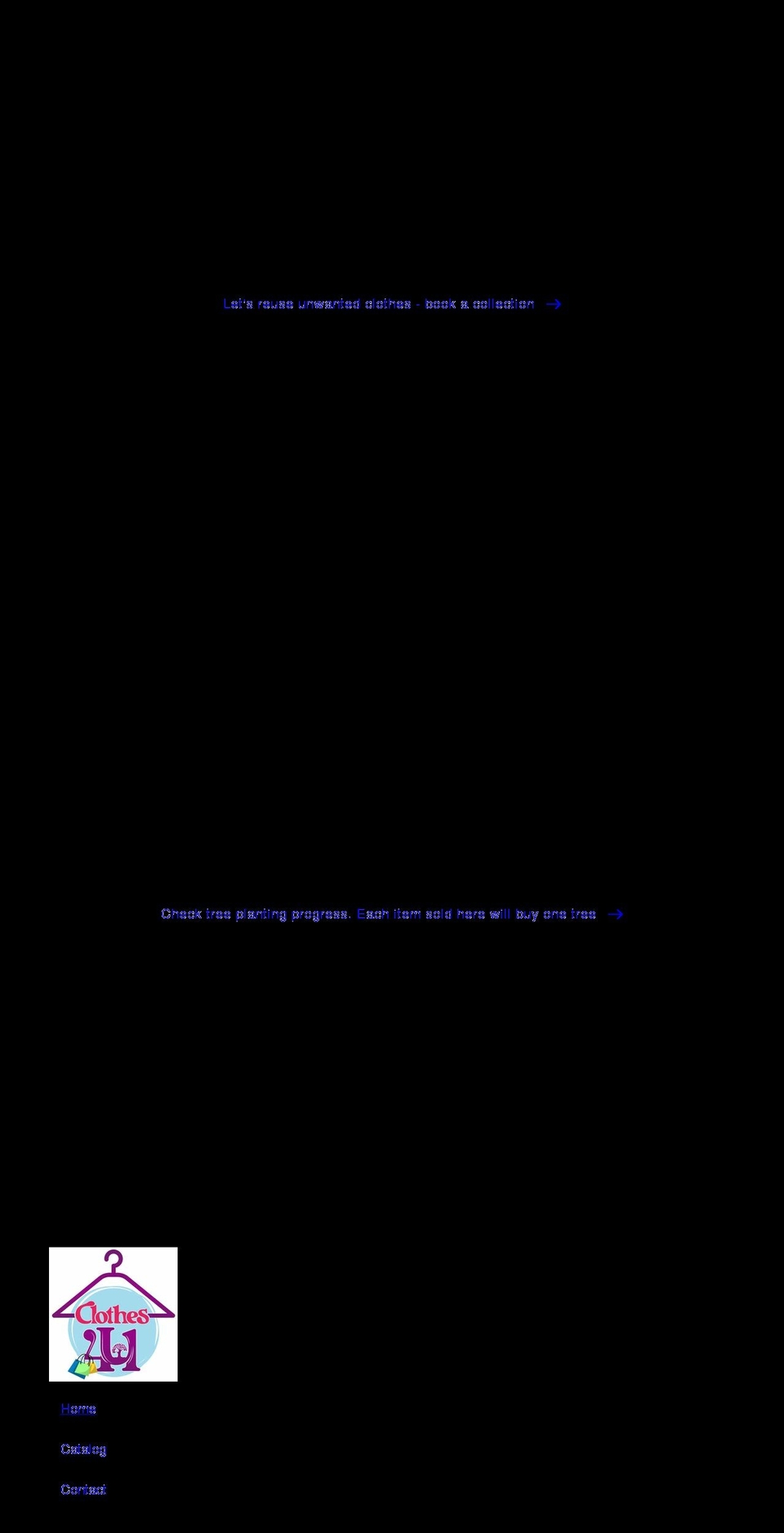clothes4u1.co.uk shopify website screenshot
