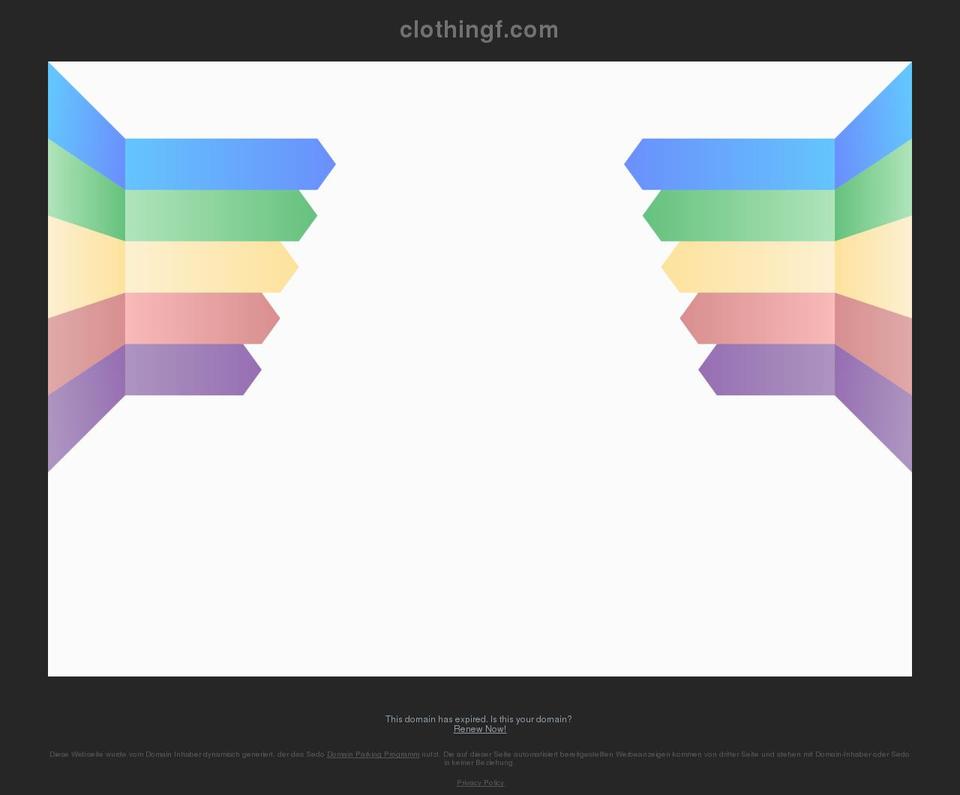 clothingf.com — Shopify storefront screenshot