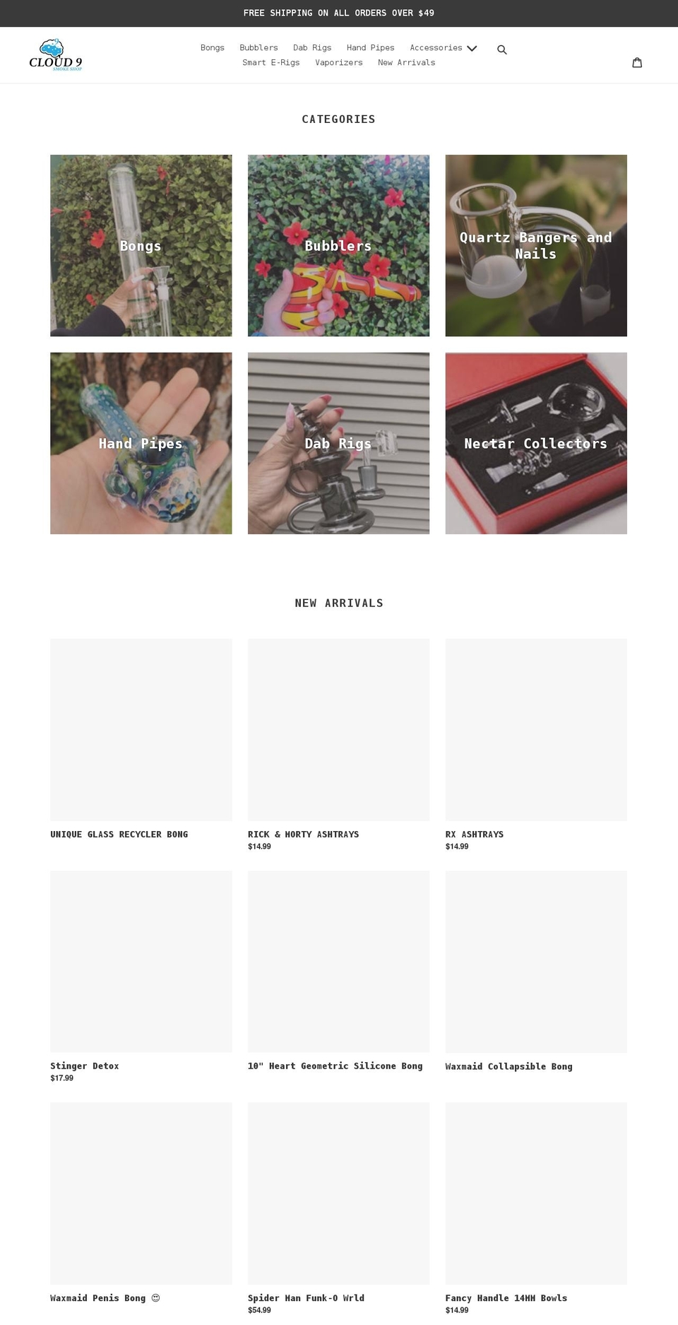 cloud9anaheim.com shopify website screenshot