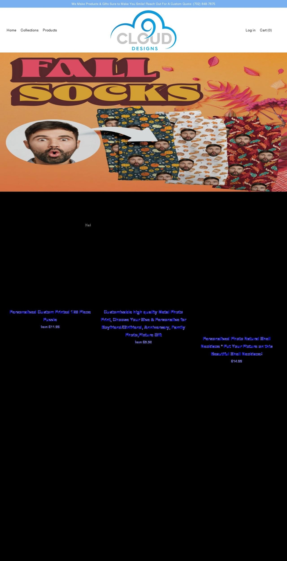 cloud9designs.com shopify website screenshot