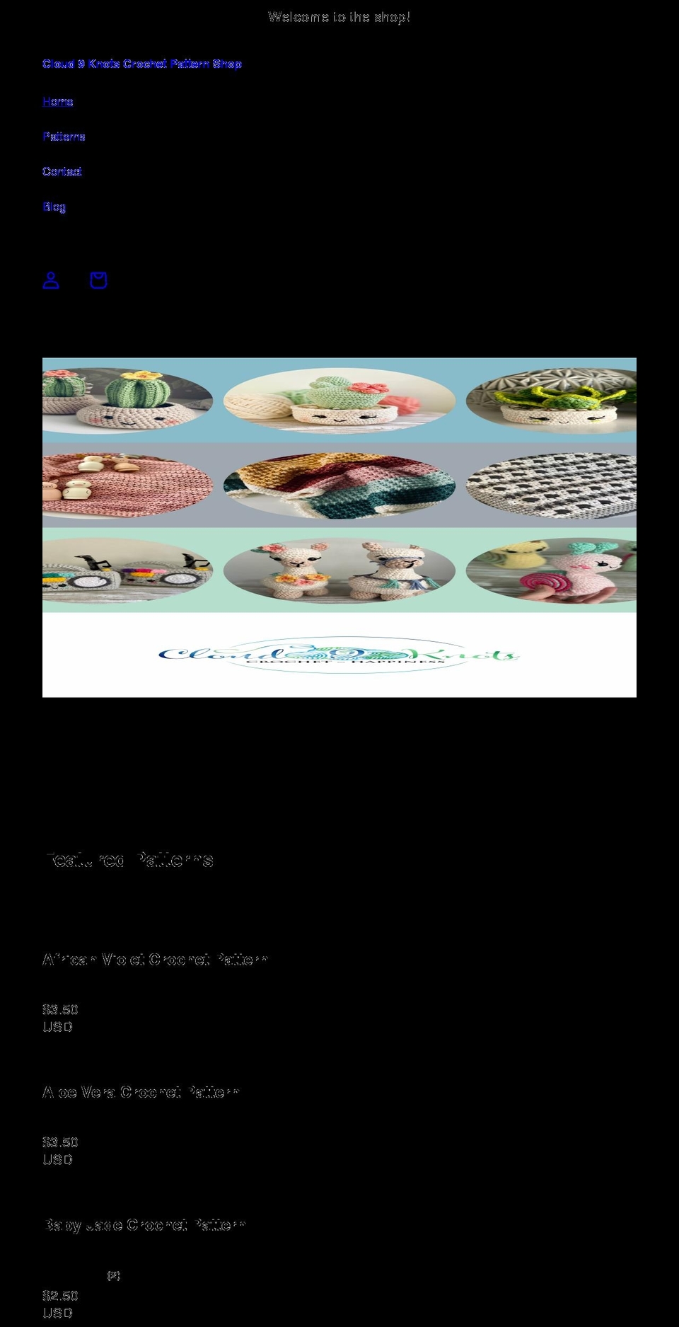 cloud9knots.com shopify website screenshot