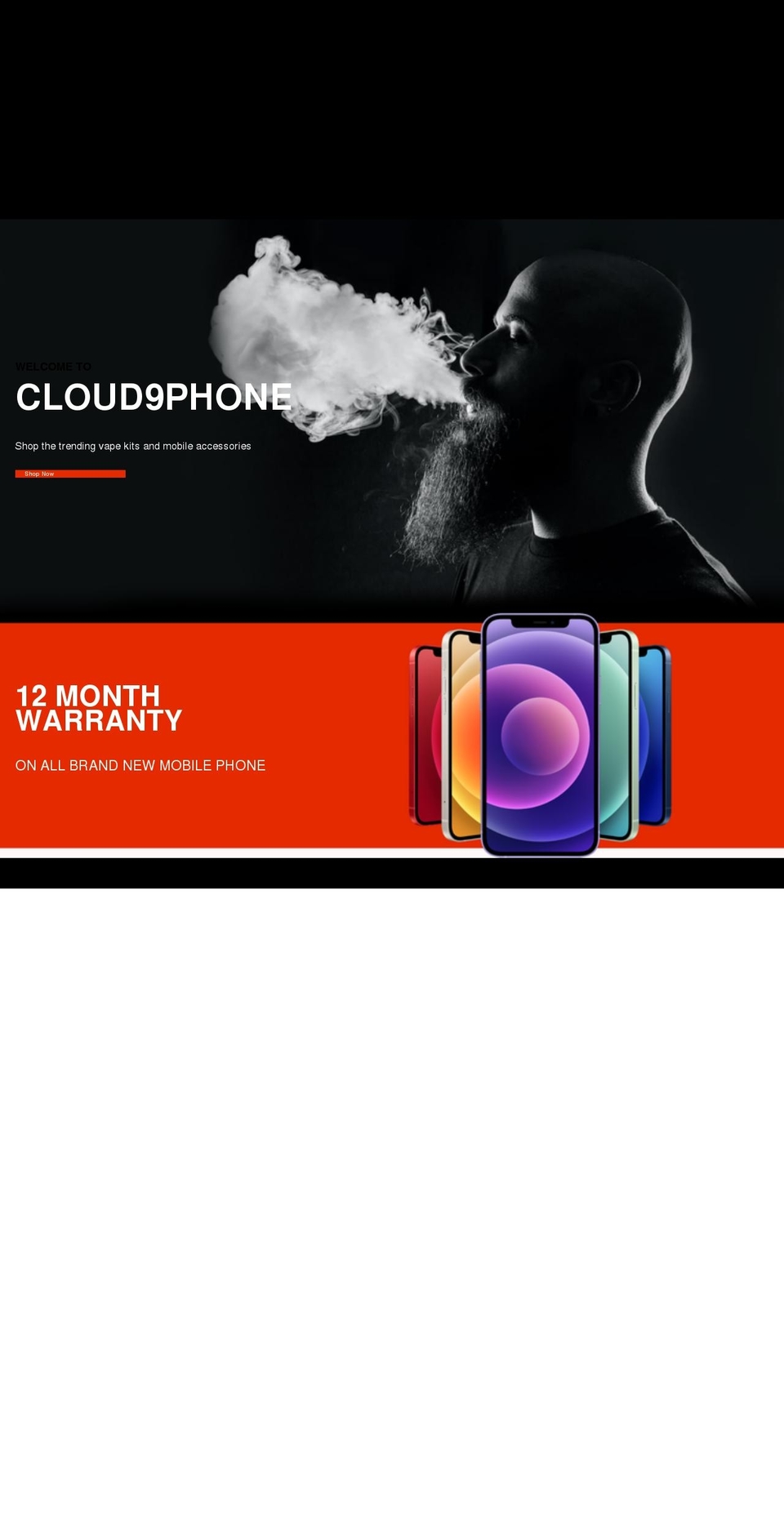 cloud9phones.co.uk shopify website screenshot