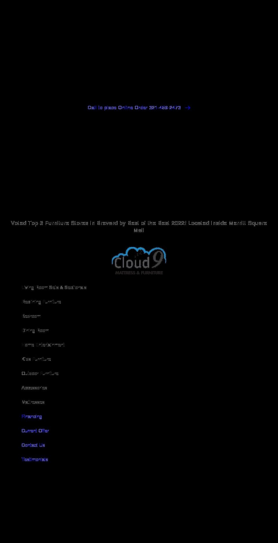 cloud9sleepshop.com shopify website screenshot