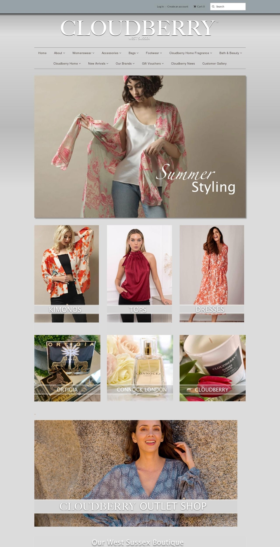 cloudberry.shop shopify website screenshot