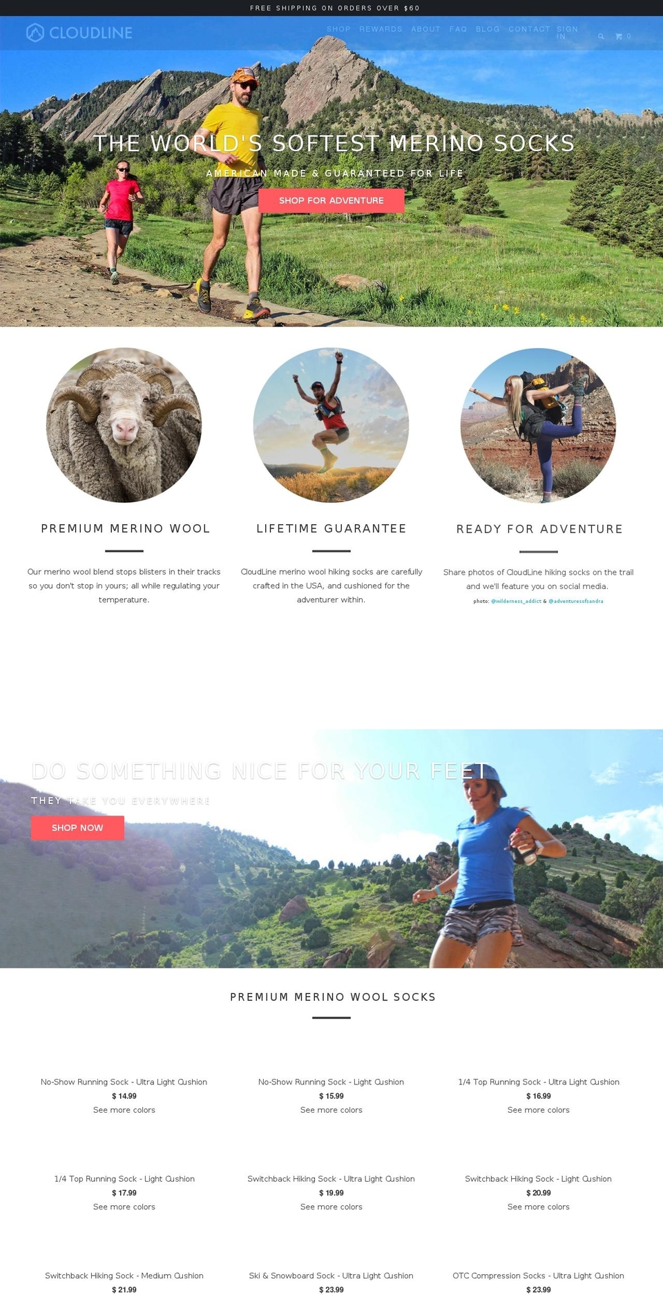 cloudlineclothing.com shopify website screenshot