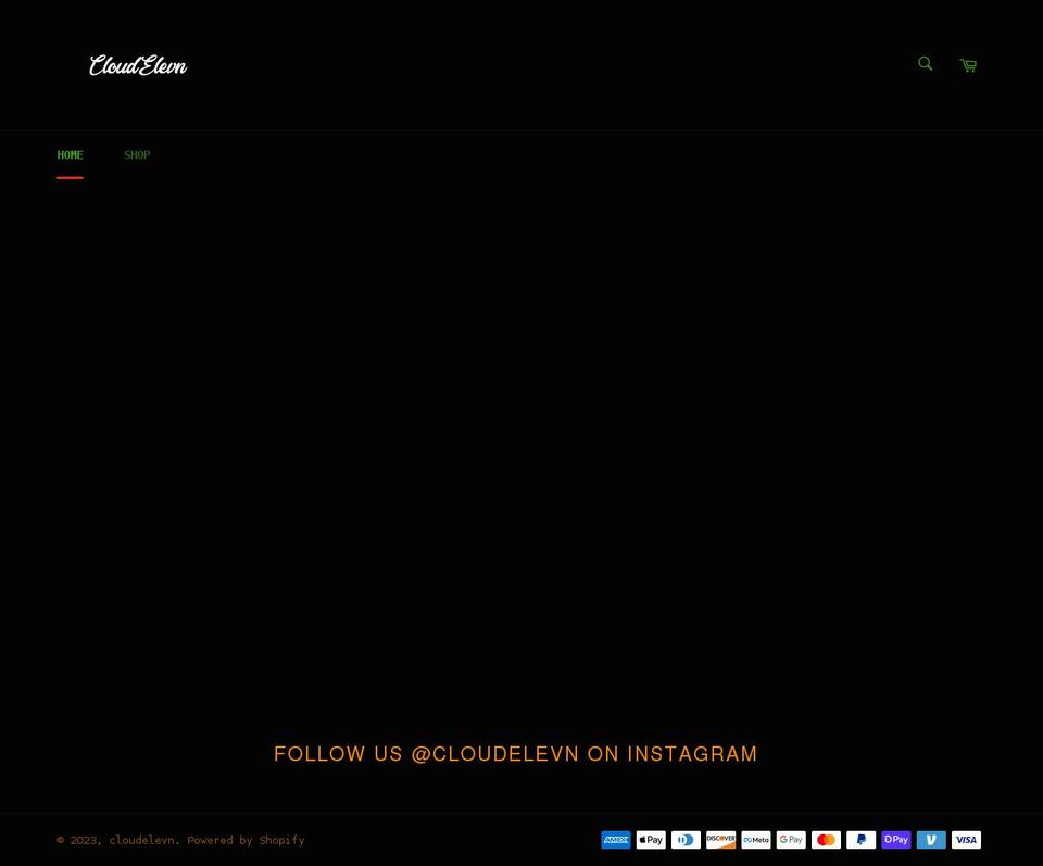 cloudon11.com shopify website screenshot