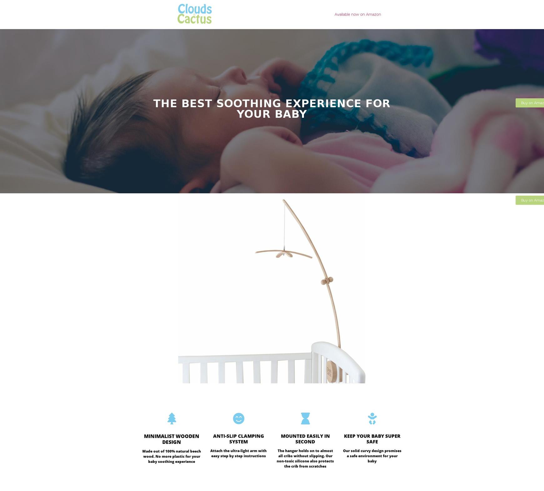 cloudsandcactus.com — Shopify storefront screenshot