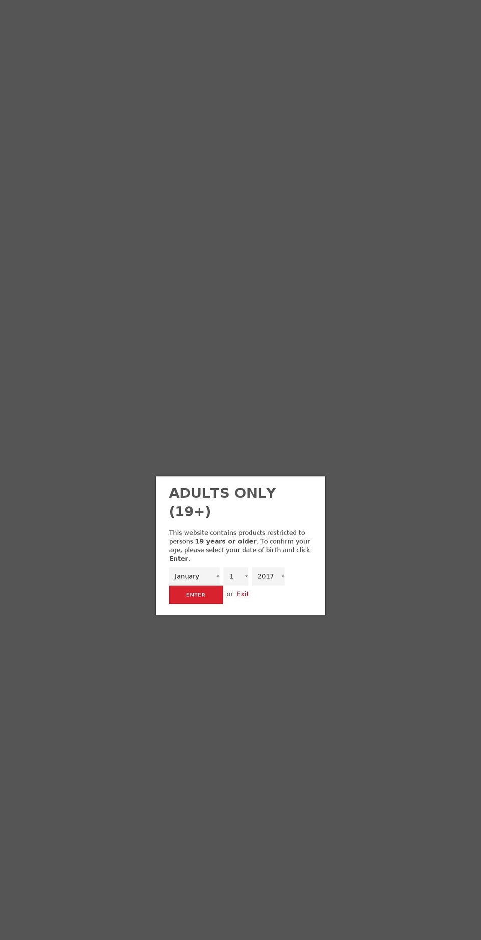cloudsovercanada.com — Shopify storefront screenshot