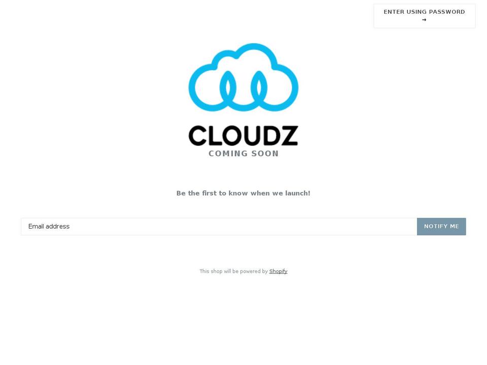 cloudzsmoke.com — Shopify storefront screenshot