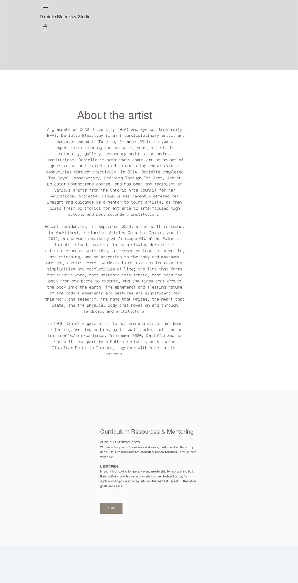 cloverandtrace.com shopify website screenshot