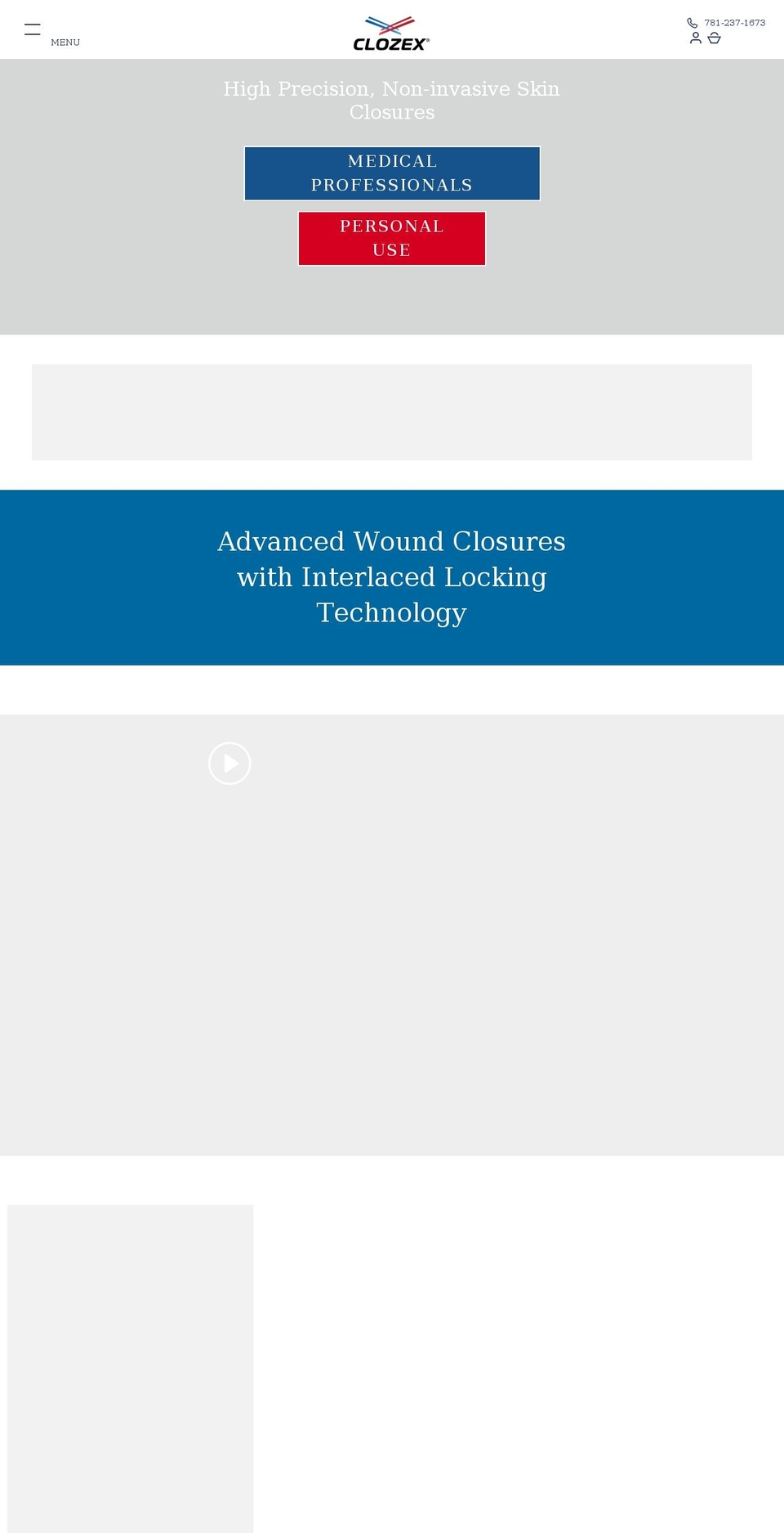clozex.com shopify website screenshot