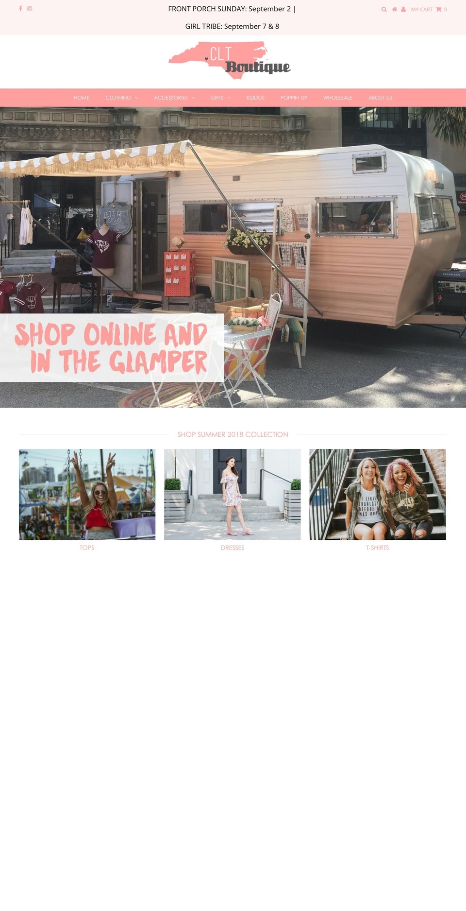 cltboutique.com — Shopify storefront screenshot