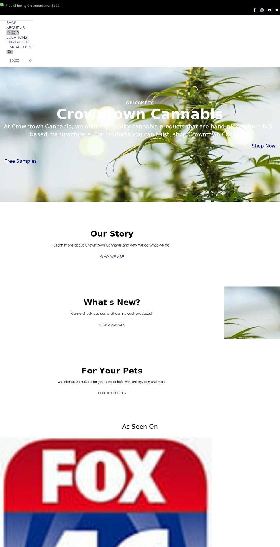 cltcbd.com — Shopify storefront screenshot