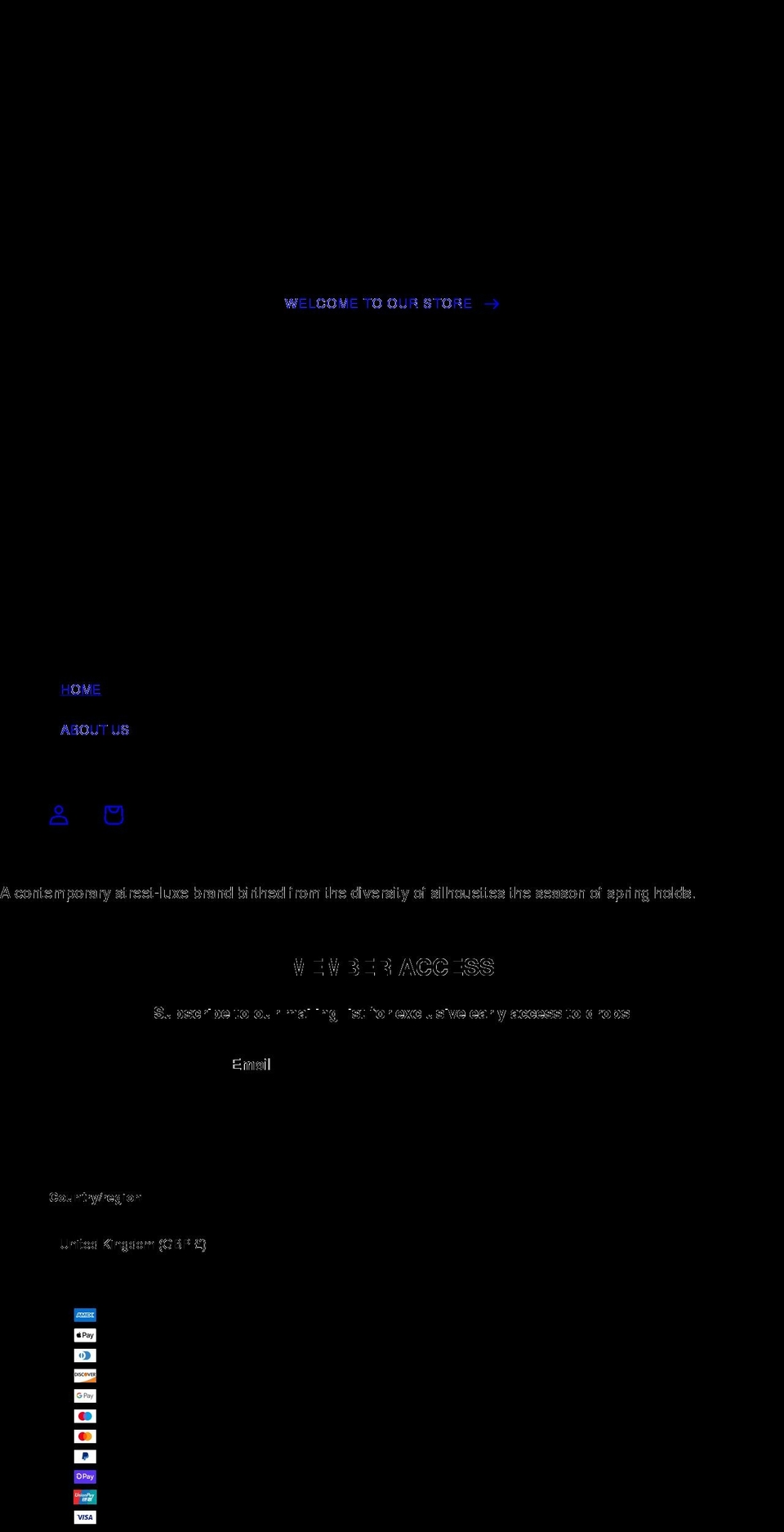 club-spring.com shopify website screenshot