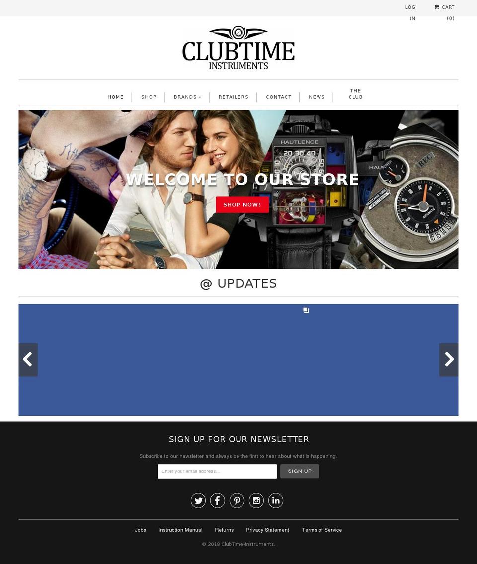 clubtime-instruments Shopify theme site example club-strap.info