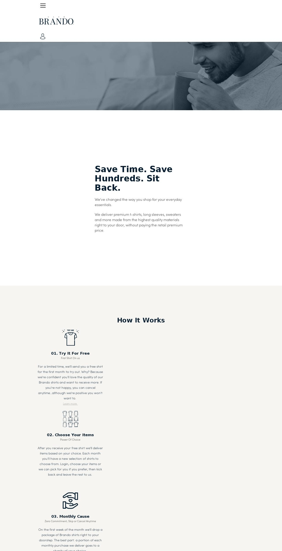 clubbrando.com — Shopify storefront screenshot
