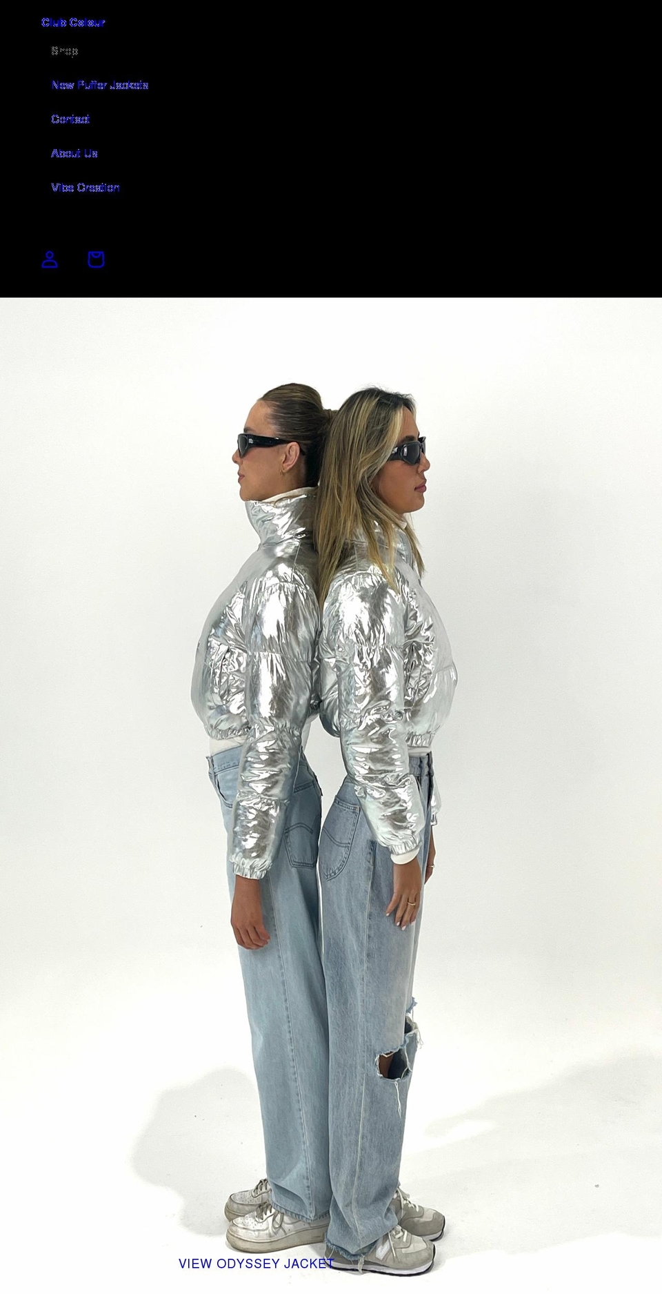 clubcolour.com shopify website screenshot