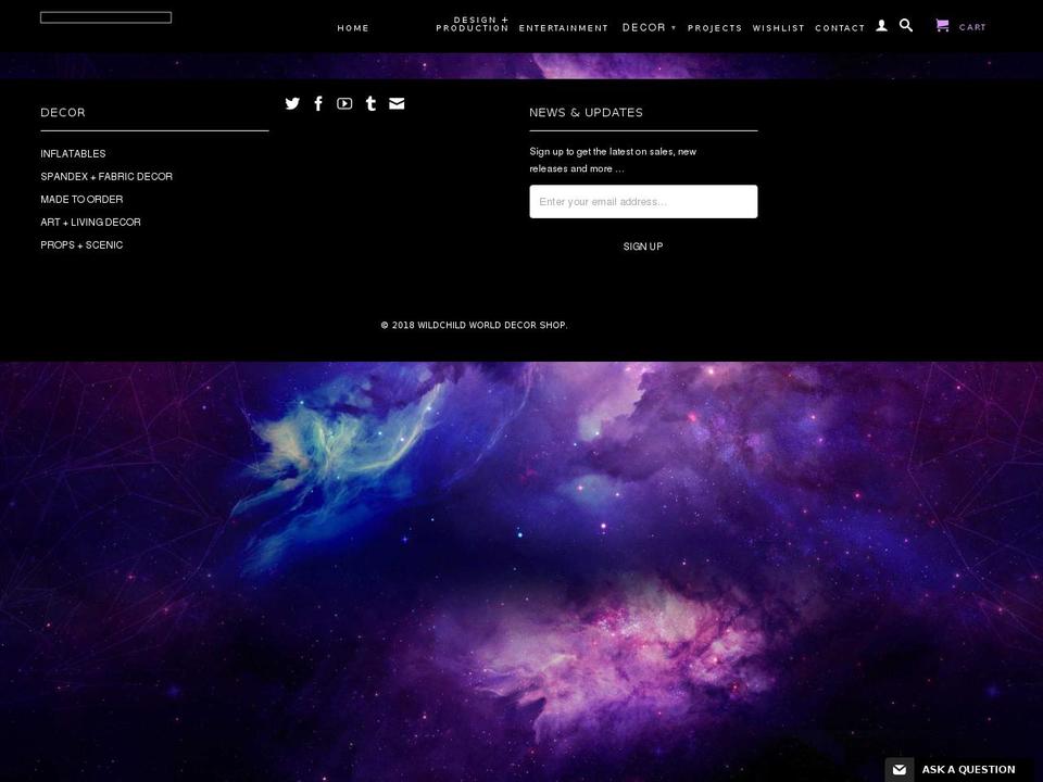 clubkidinvasion.com — Shopify storefront screenshot