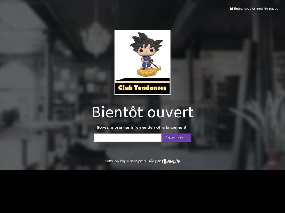 theme-shopify-1 Shopify theme site example clubtendances.com