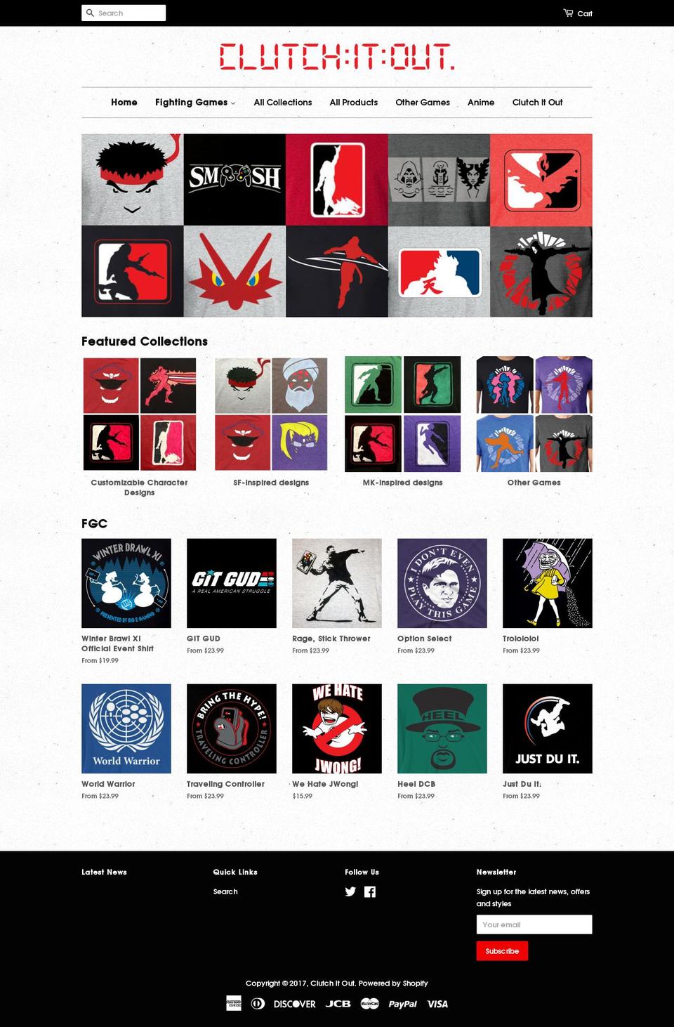 clutchitout.com shopify website screenshot