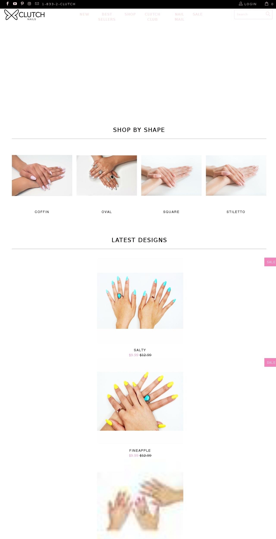 Turbo - 1Jun18 Shopify theme site example clutchnail.com