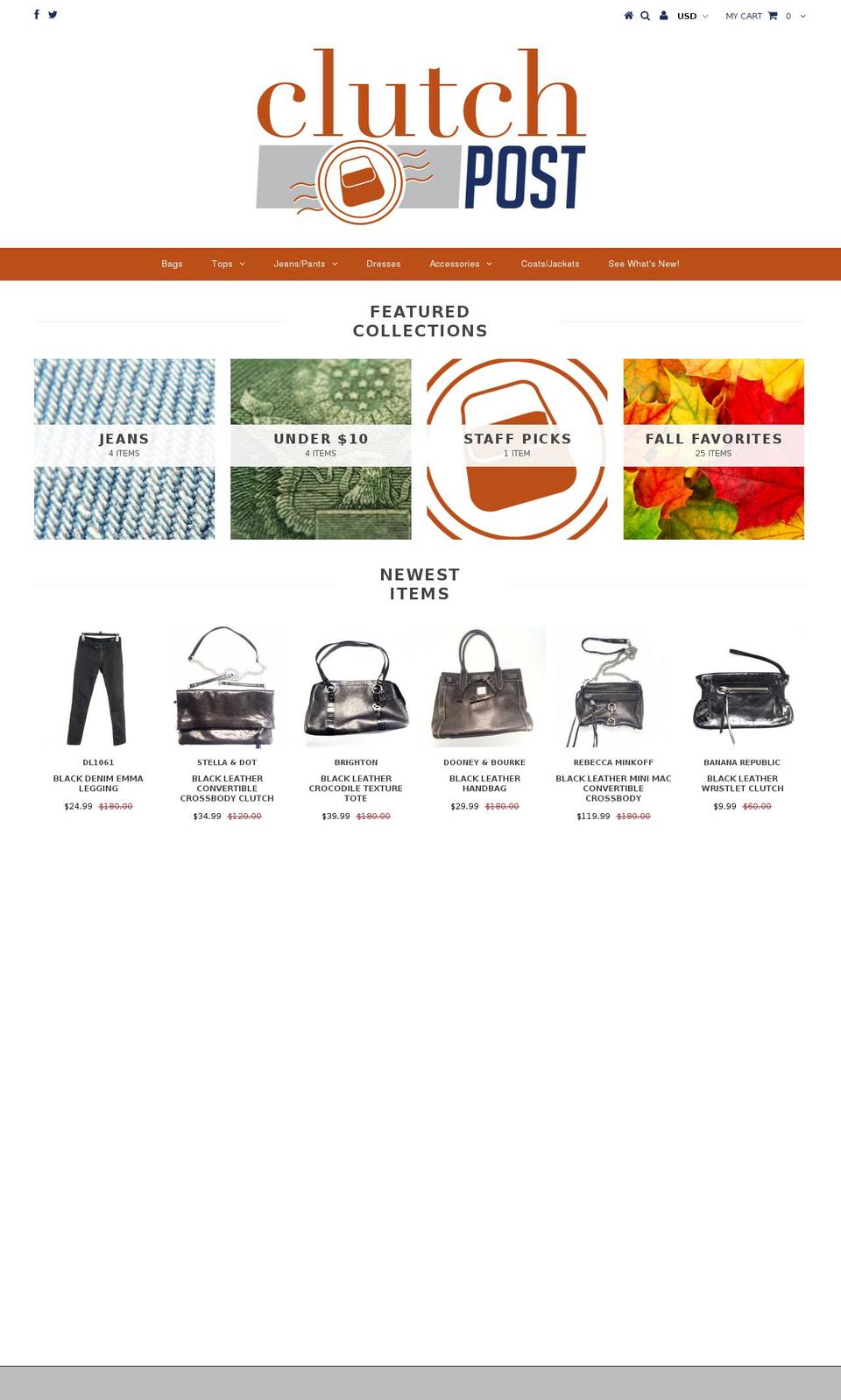 clutchpost.com shopify website screenshot