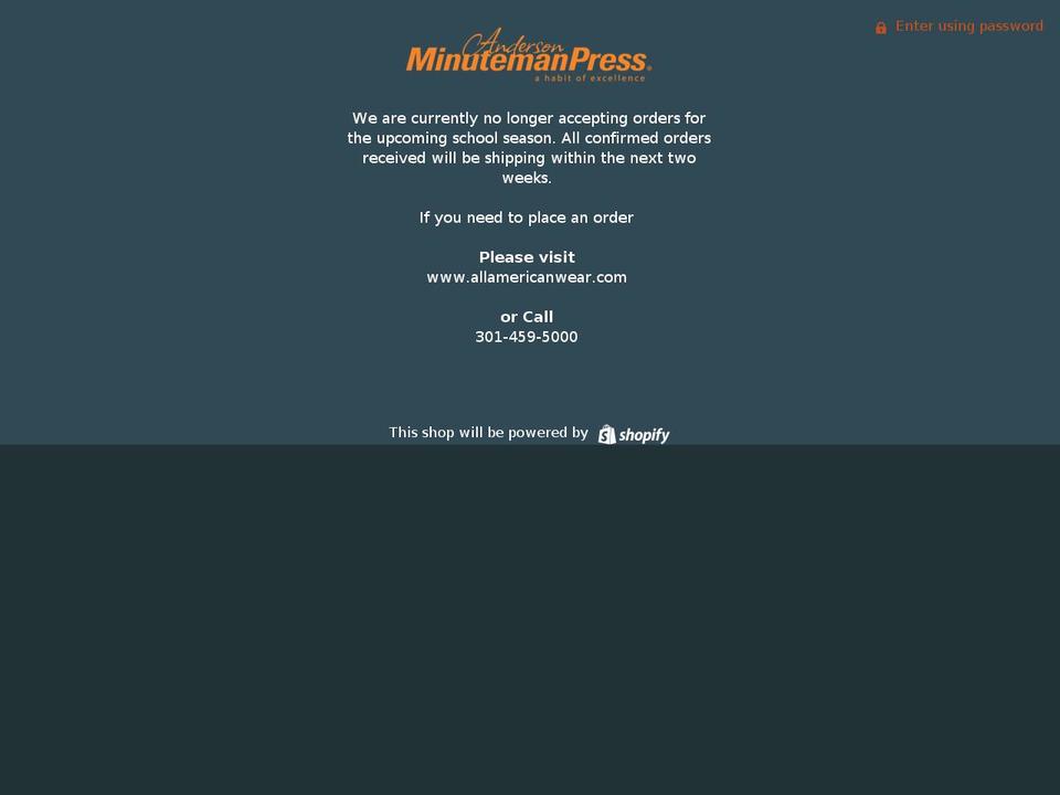 cmituniforms.com — Shopify storefront screenshot