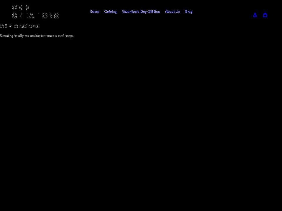 cmm-creations.com shopify website screenshot