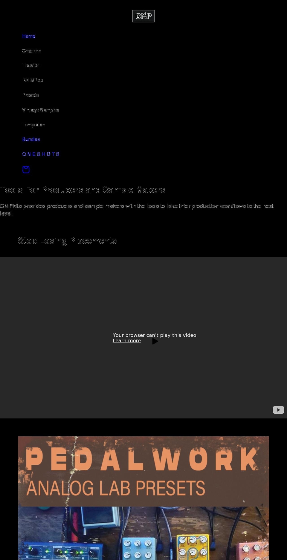 cmpkits.com shopify website screenshot