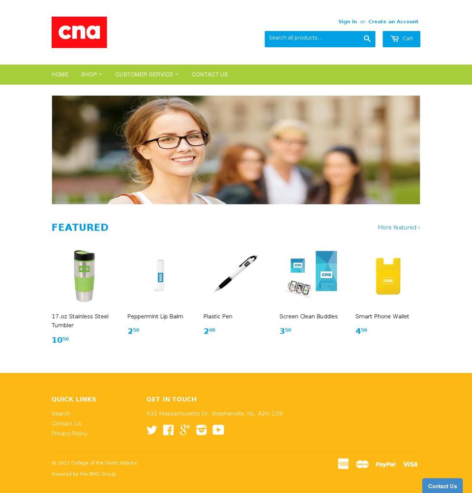 cnaestore.com shopify website screenshot
