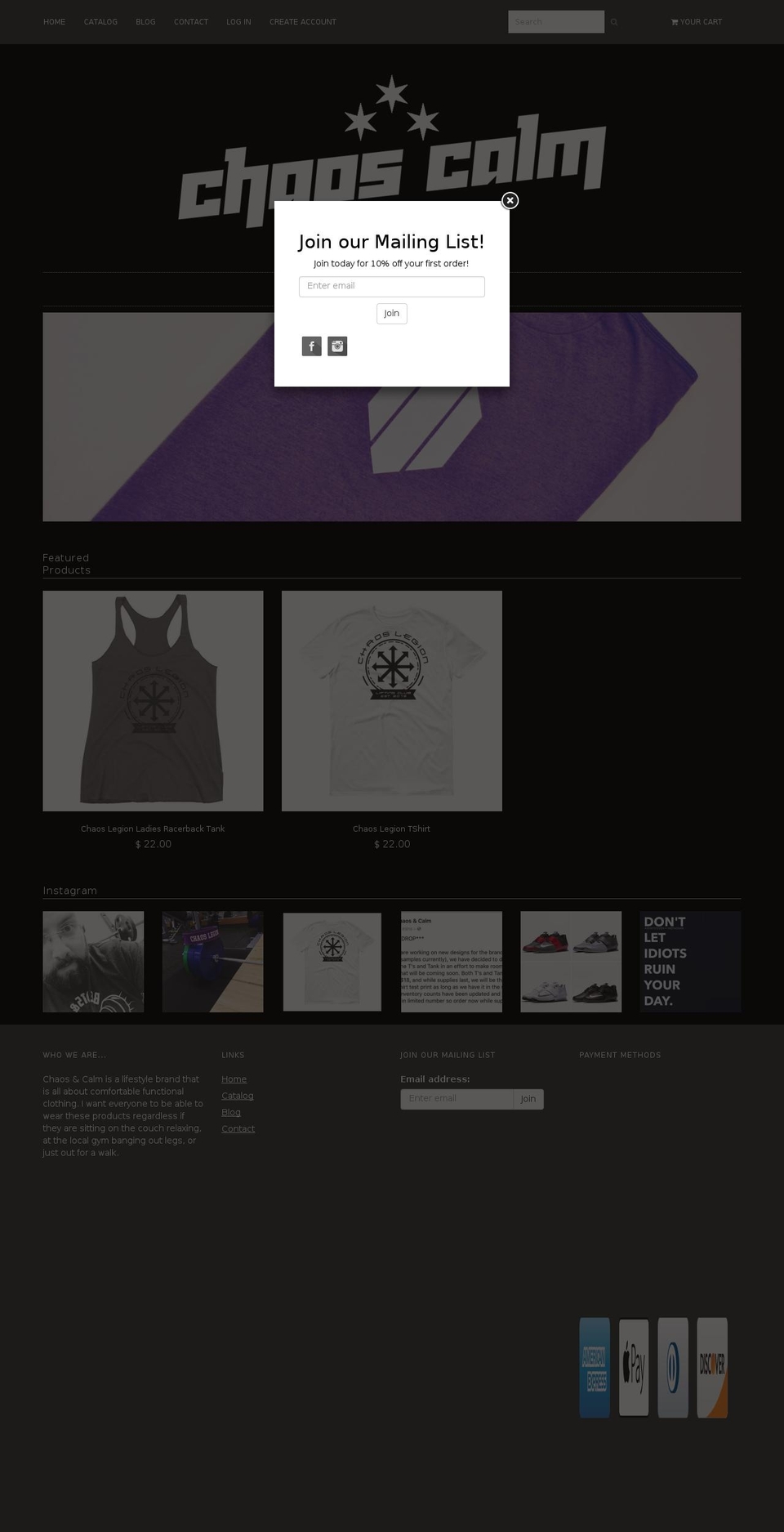 cnclifestylebrand.com shopify website screenshot