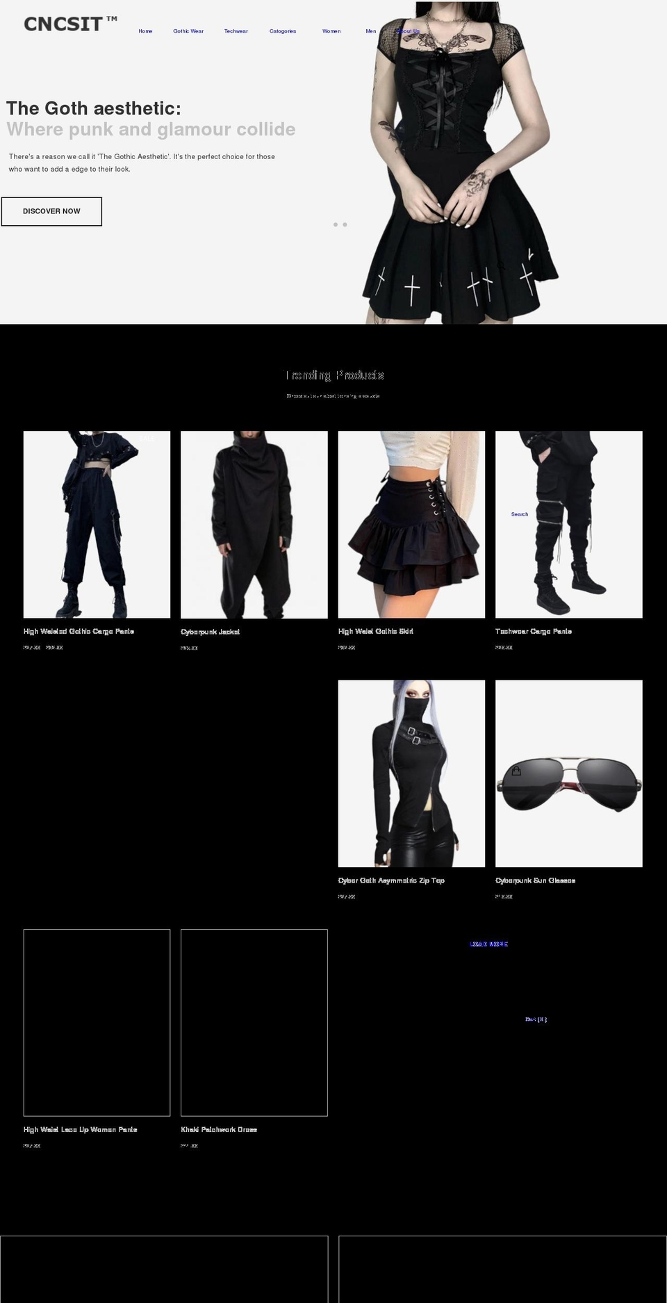 cncsit.co.uk shopify website screenshot