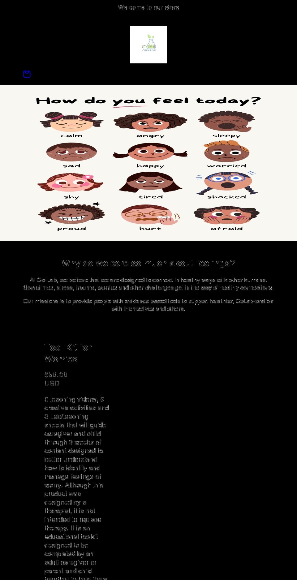 co-labcreative.com shopify website screenshot