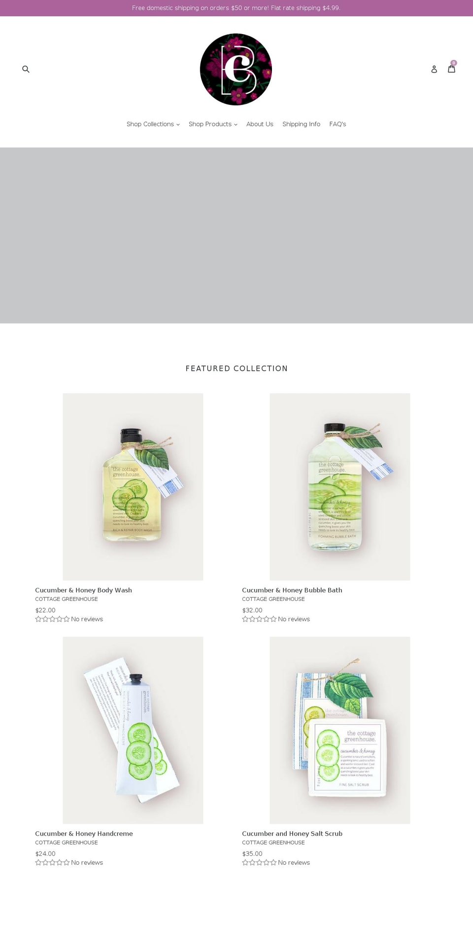 coabeauty.com — Shopify storefront screenshot