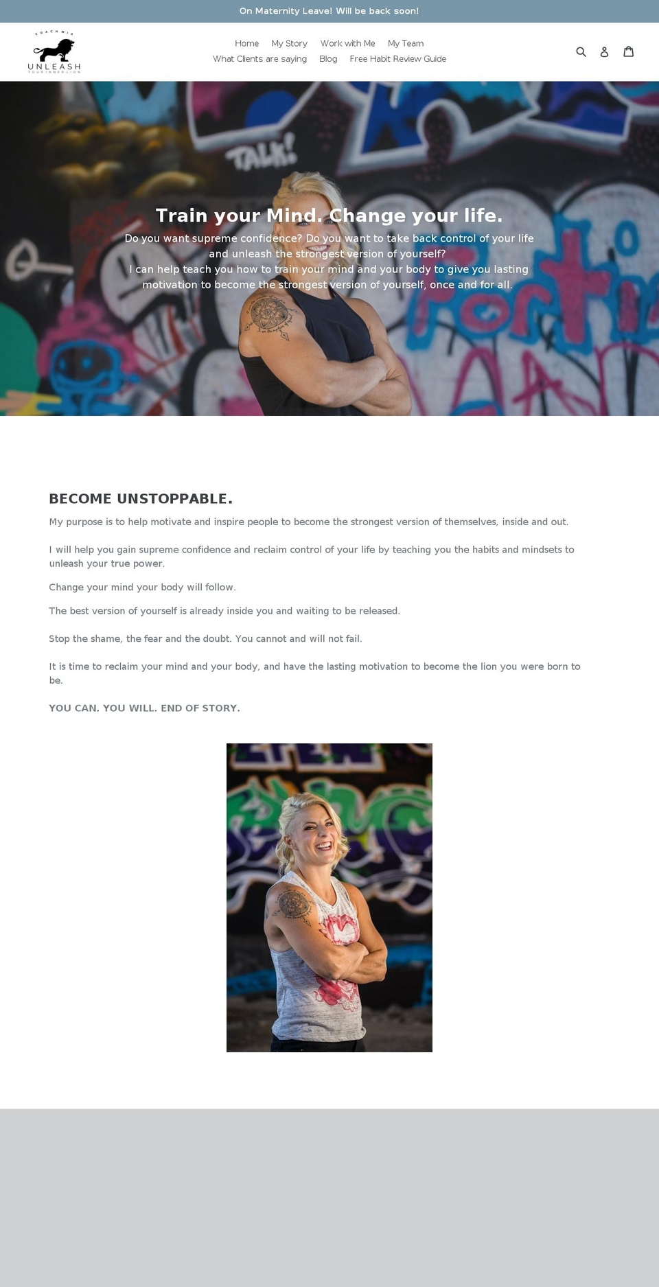 coachmia.com shopify website screenshot