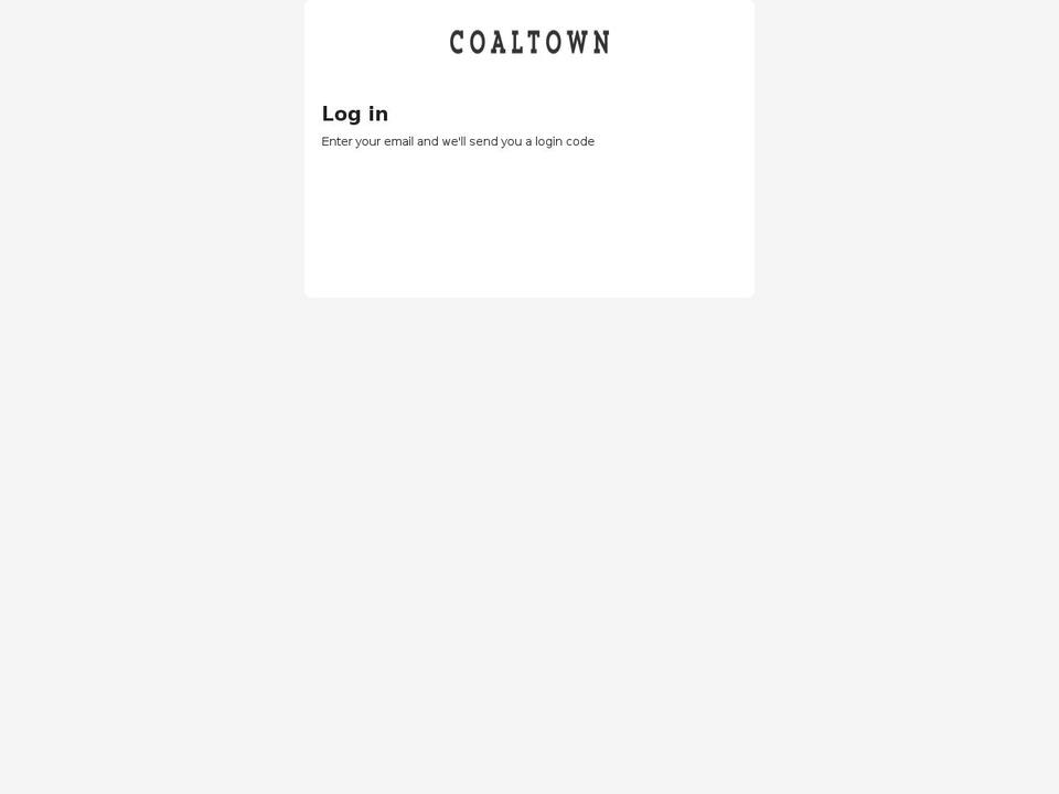 coaltowncoffeewholesale.co.uk shopify website screenshot