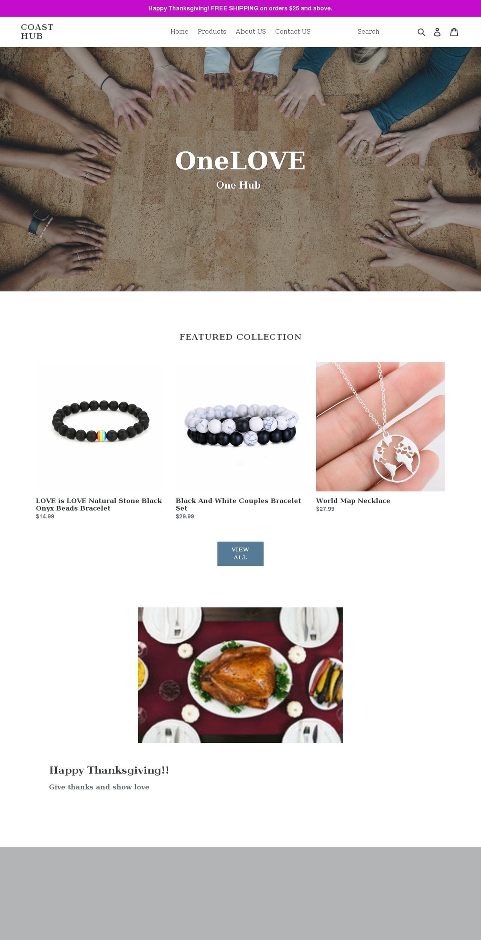 coast-hub.com — Shopify storefront screenshot