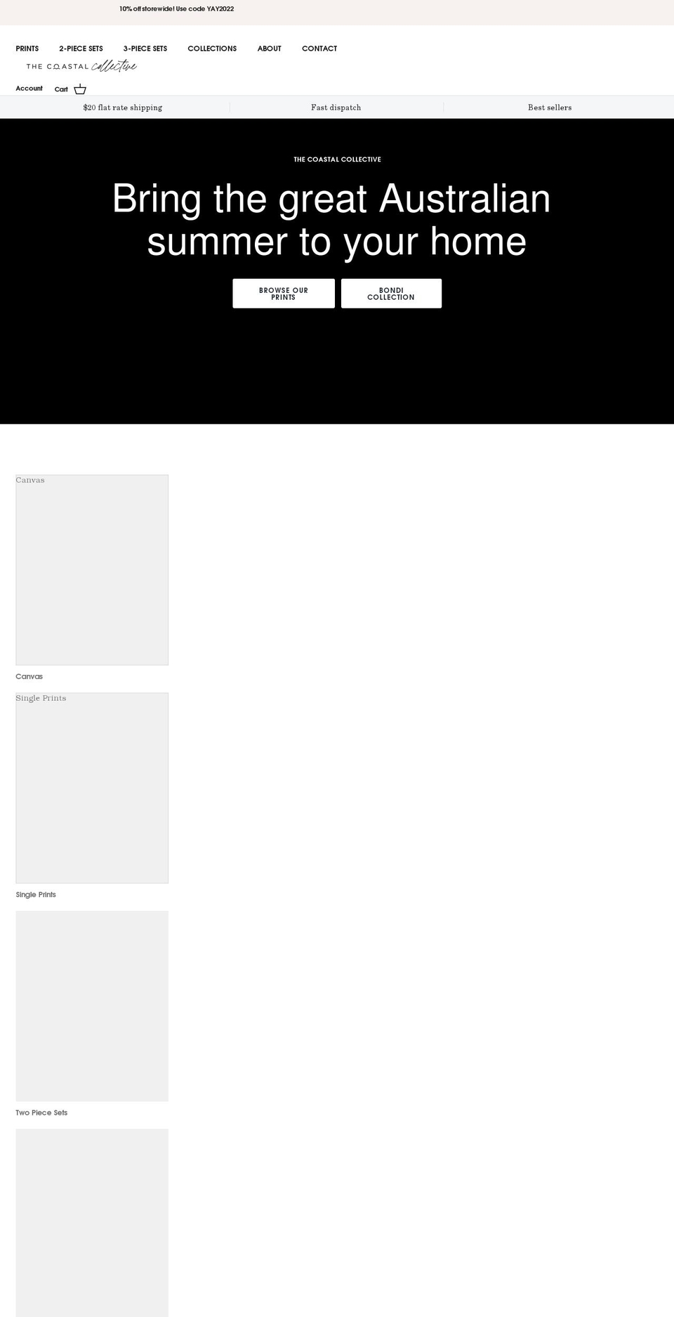 coastal-co.com shopify website screenshot