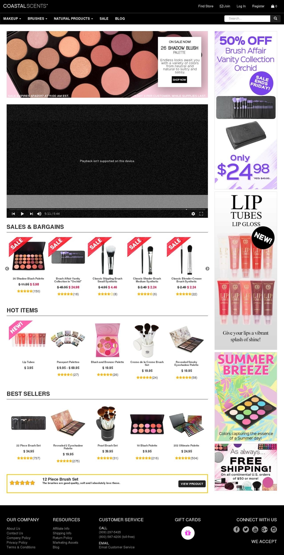Coastal Scents  (New Cart)- Spicydesign.ca Shopify theme site example coastalcents.com