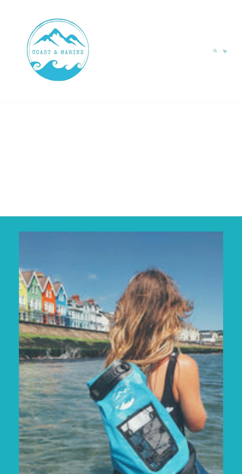 coastandmarine.com shopify website screenshot