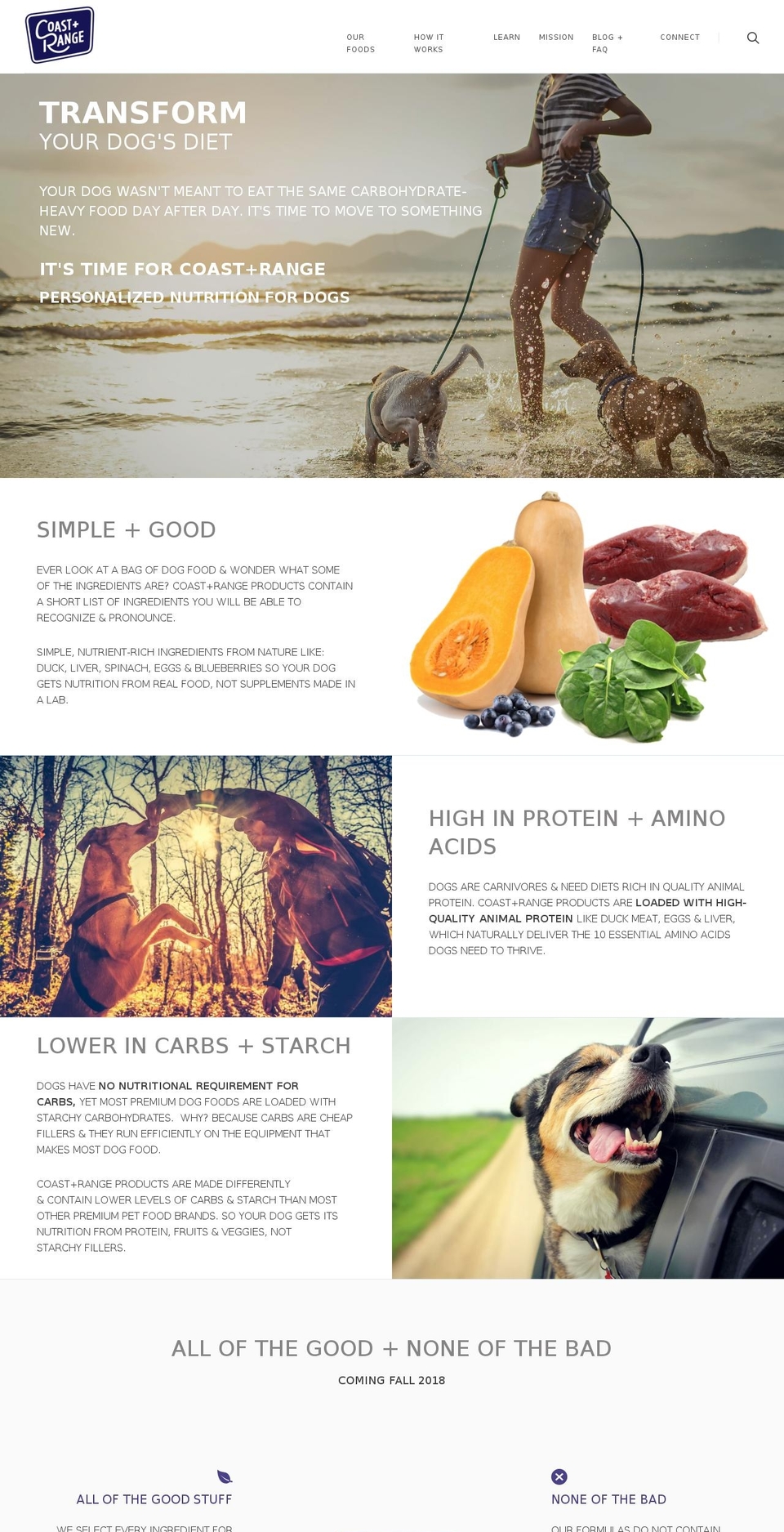 coastandrange.com — Shopify storefront screenshot