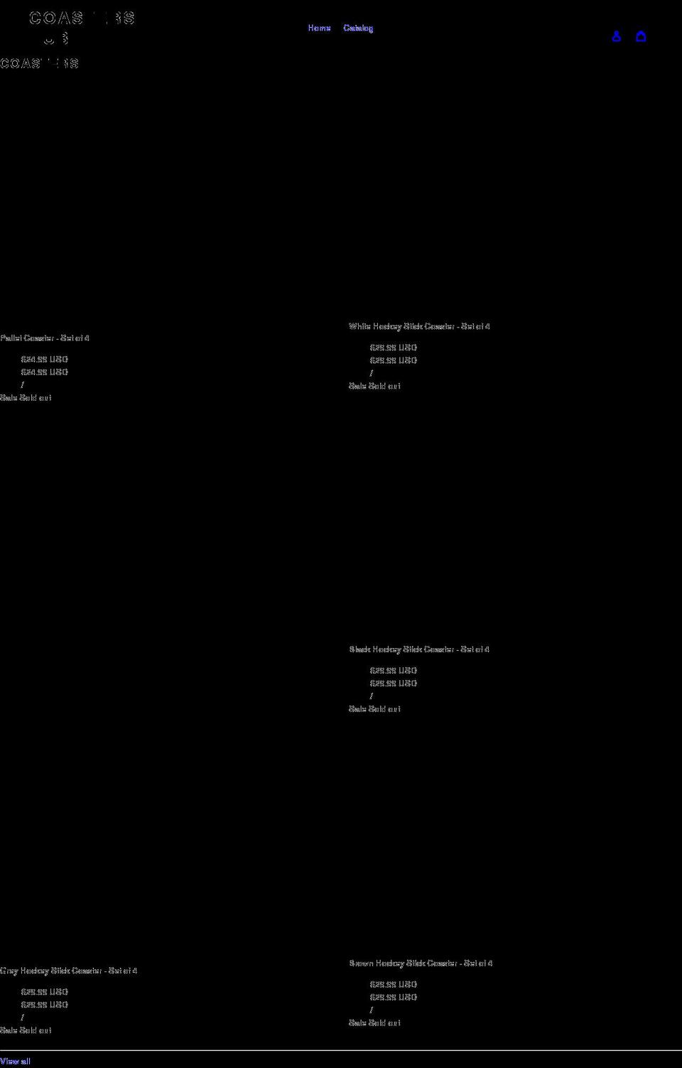 coastershub.com shopify website screenshot