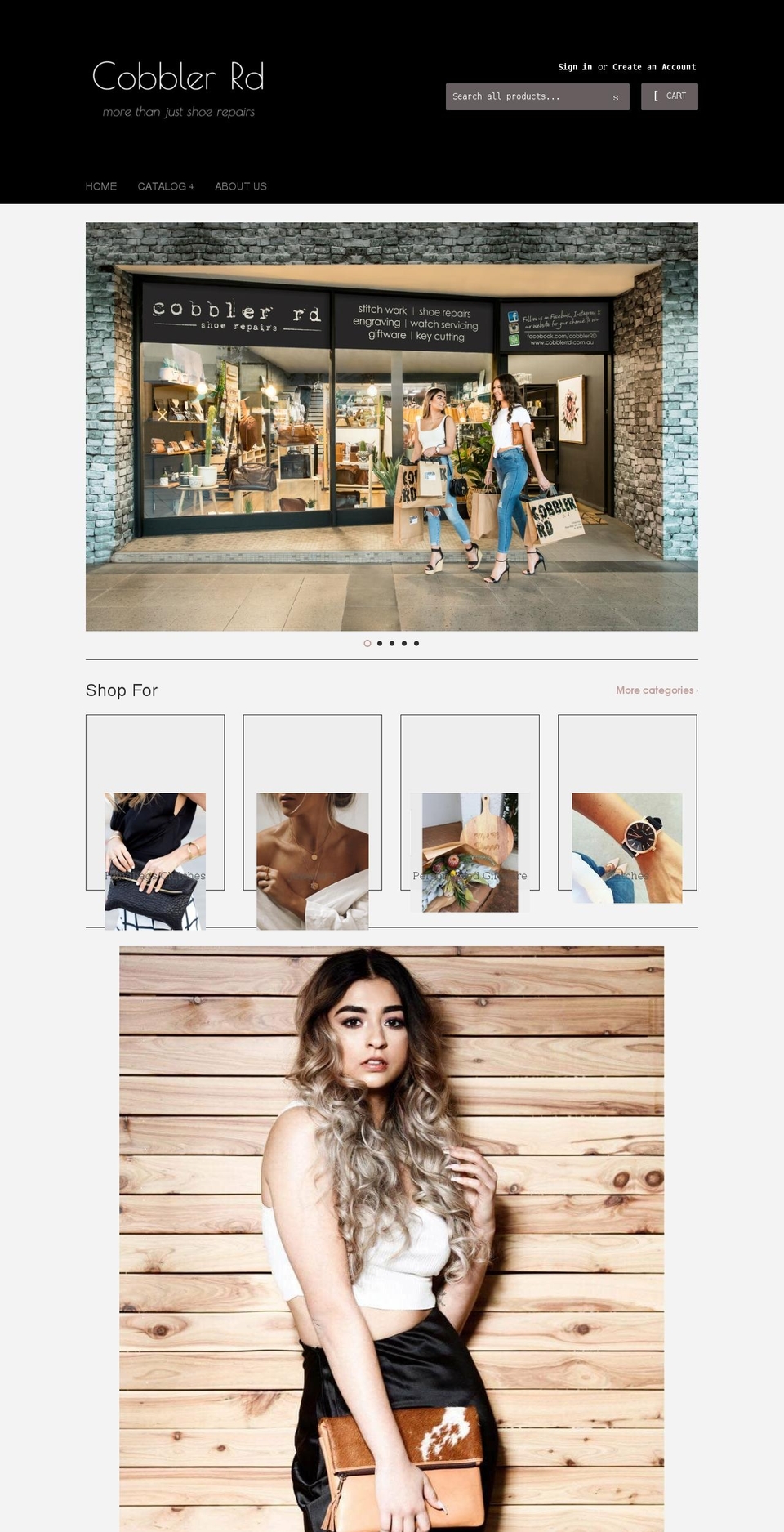cobblerrd.com.au shopify website screenshot