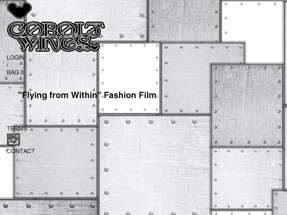 coboltwings.com shopify website screenshot