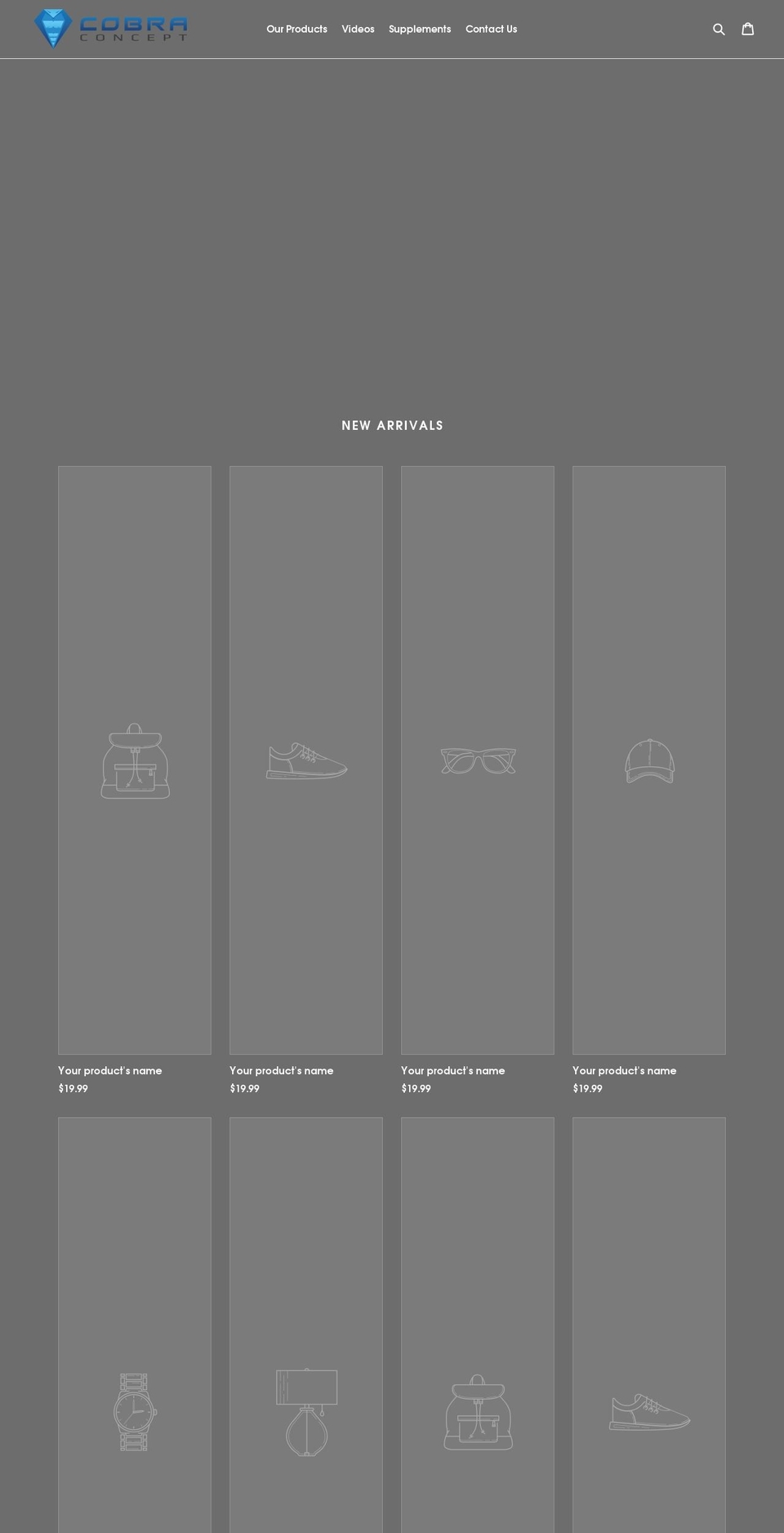 cobraconcept.com shopify website screenshot
