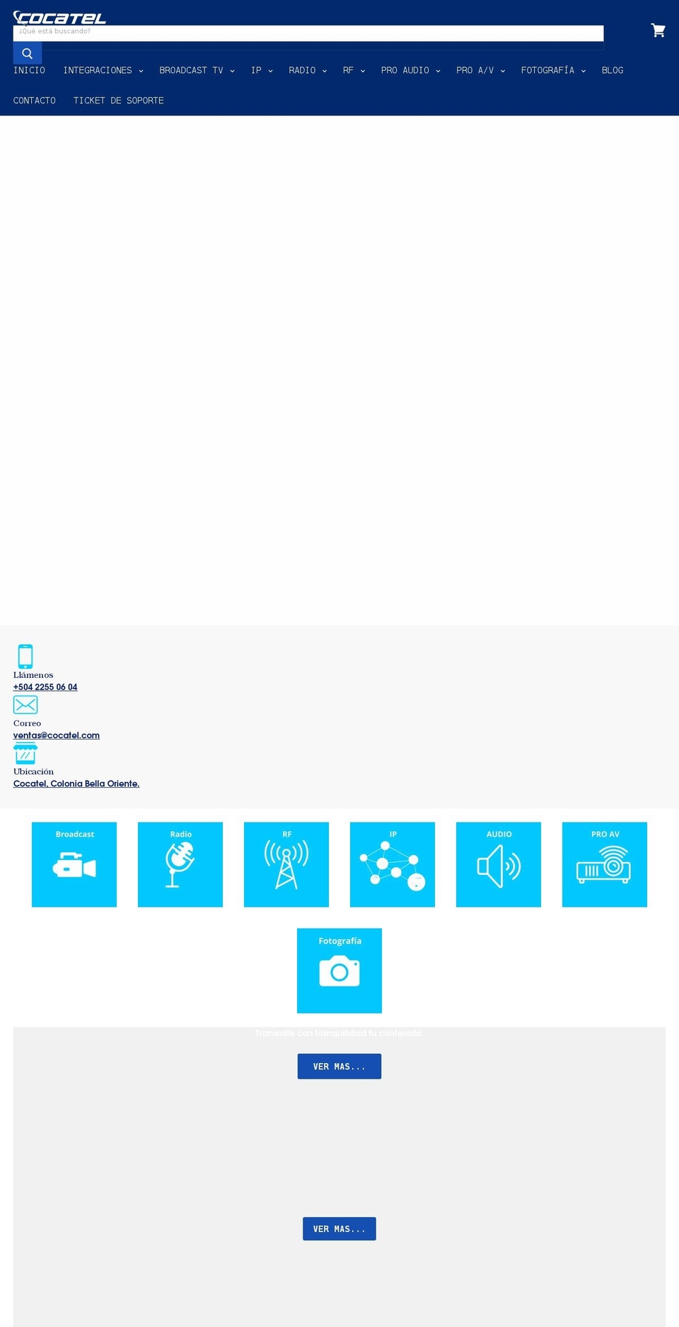 cocatel.com shopify website screenshot