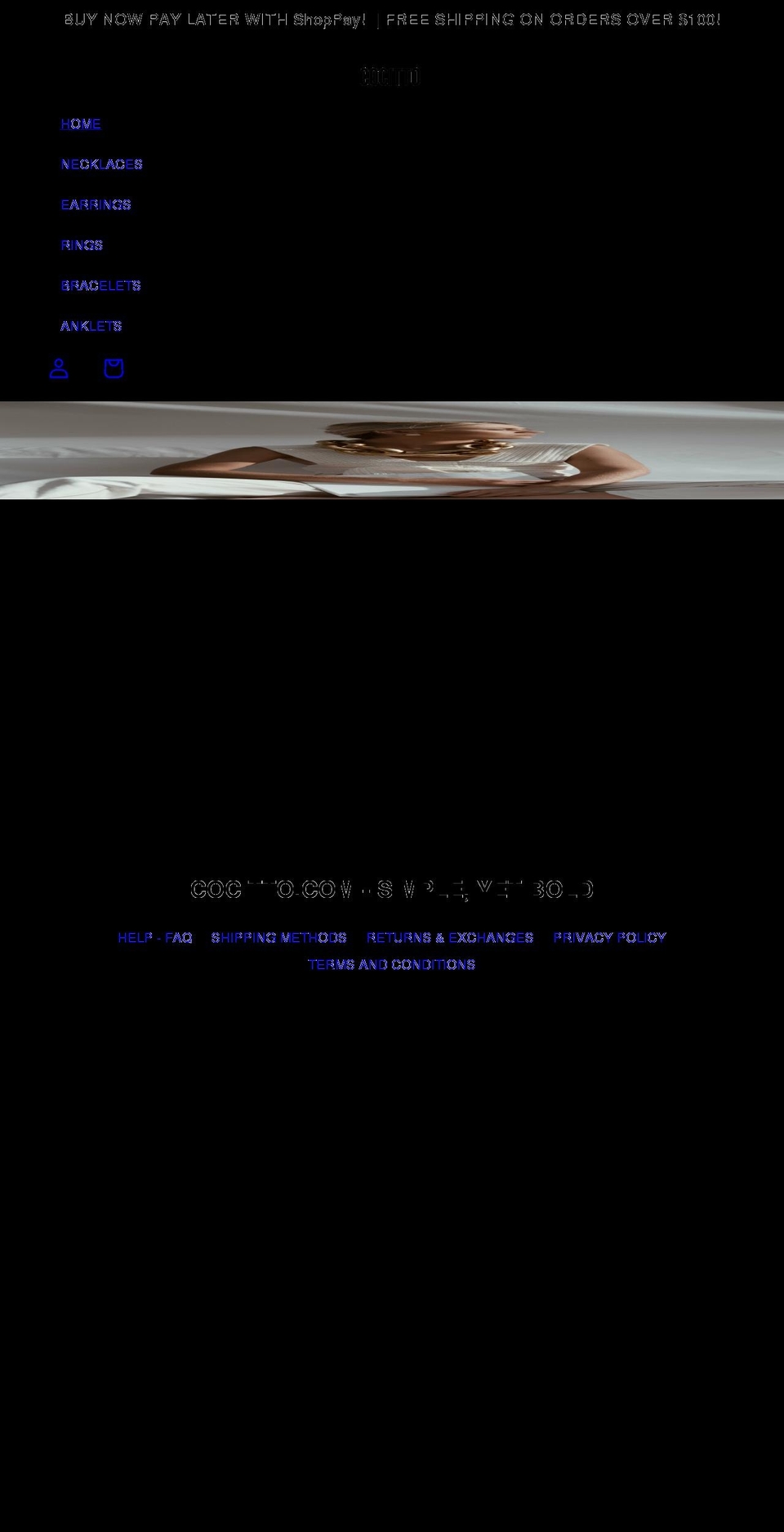 cocitto.com shopify website screenshot