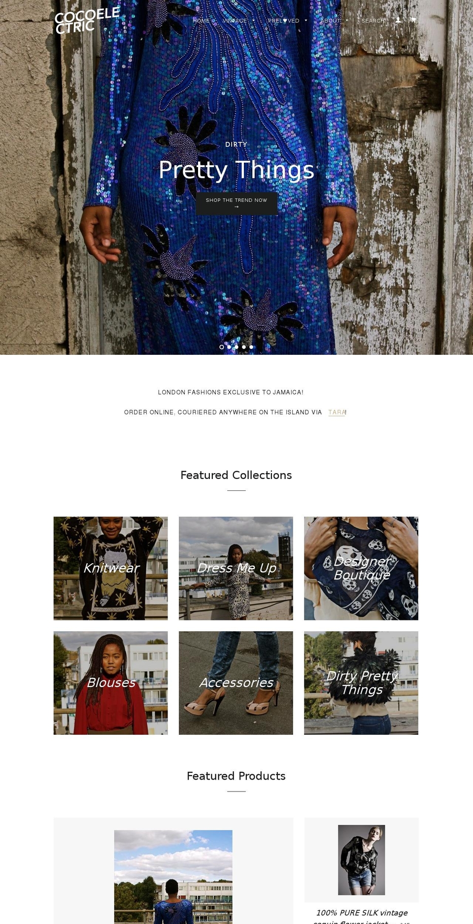 coco-electric.com shopify website screenshot