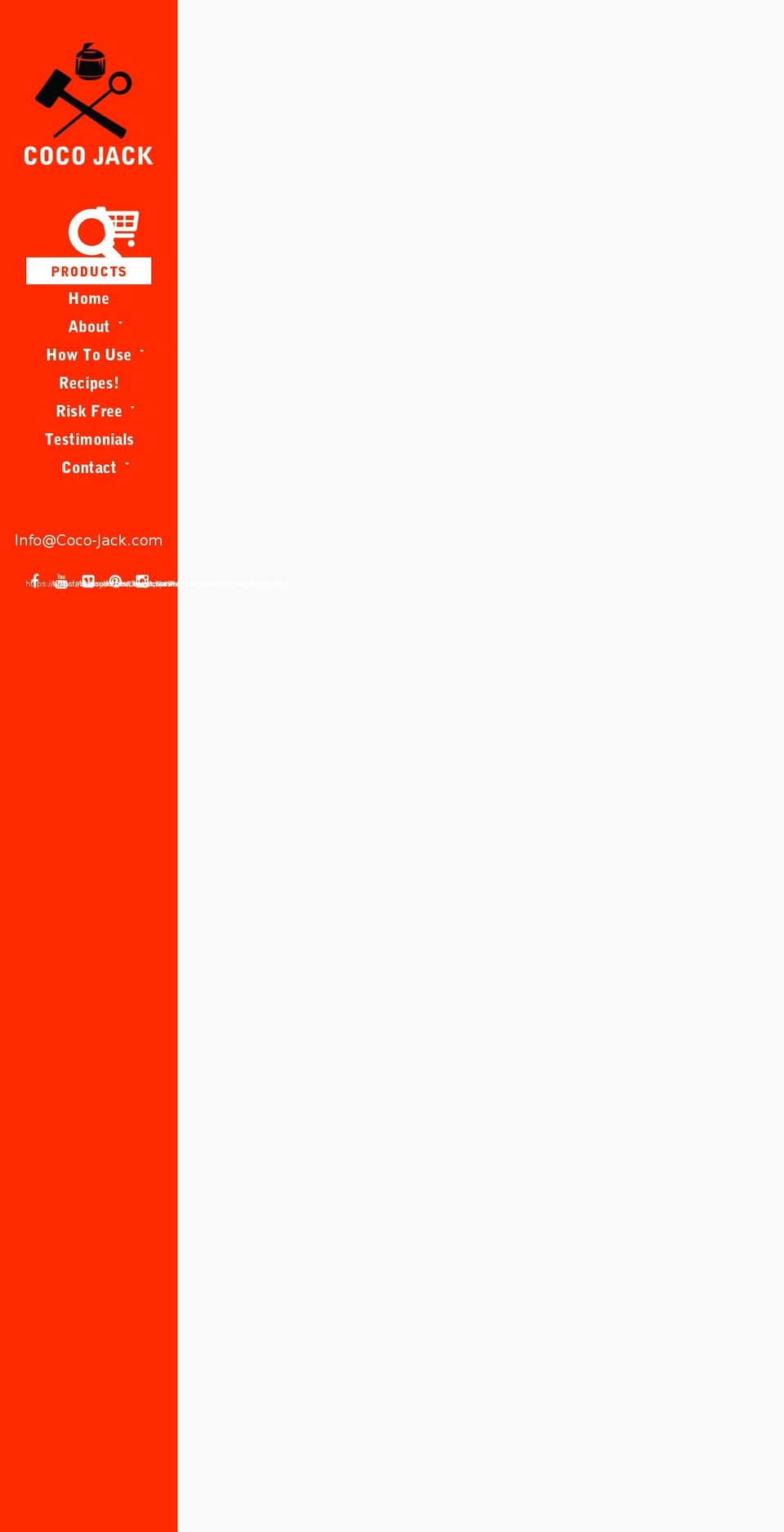 coco-jack.net shopify website screenshot